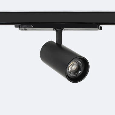 Foco Carril LED Trifásico 30W Fasano CCT Seleccionável Regulável DALI Preto