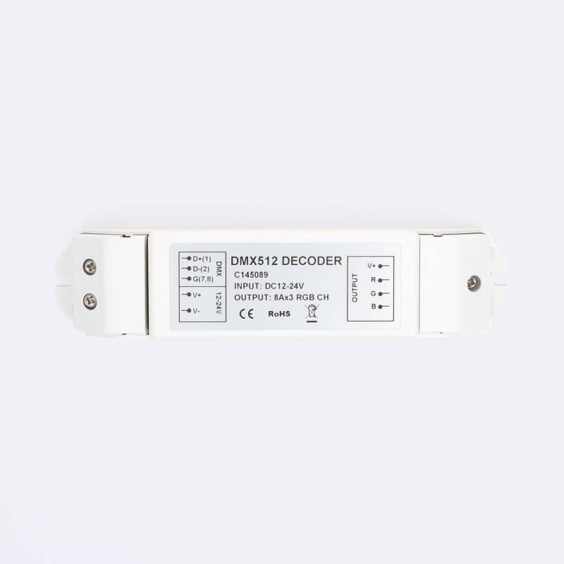 Imagen de Controlador RGB DMX512 Decoder 3 Canales