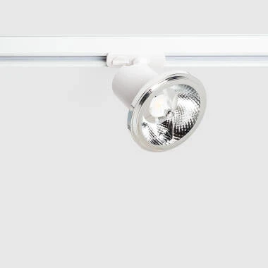 Foco Carril Monofásico Davos para Bombilla LED GU10 AR111