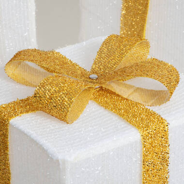 Imagem de Conjunto de 3 Caixas de Presente de Natal com LED e Bateria Noelle