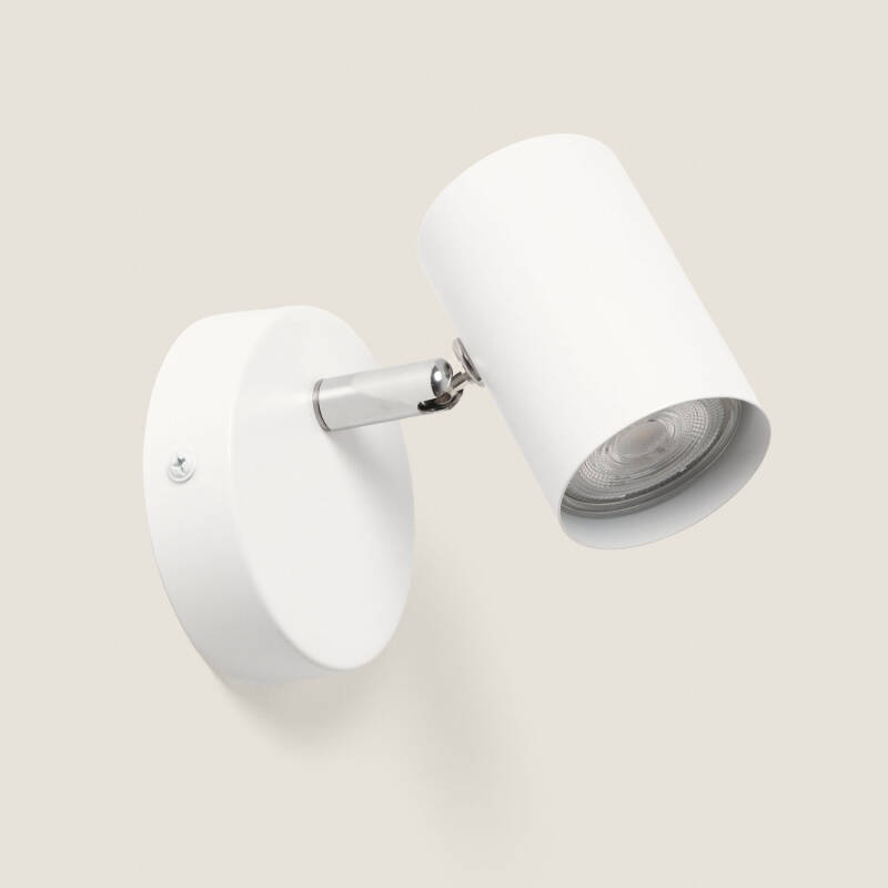 Imagen de Aplique de Pared Orientable Metal Foco Albus Nero