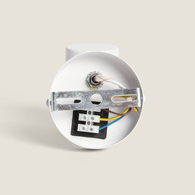 Imagen de Aplique de Pared Orientable Metal Foco Albus Nero