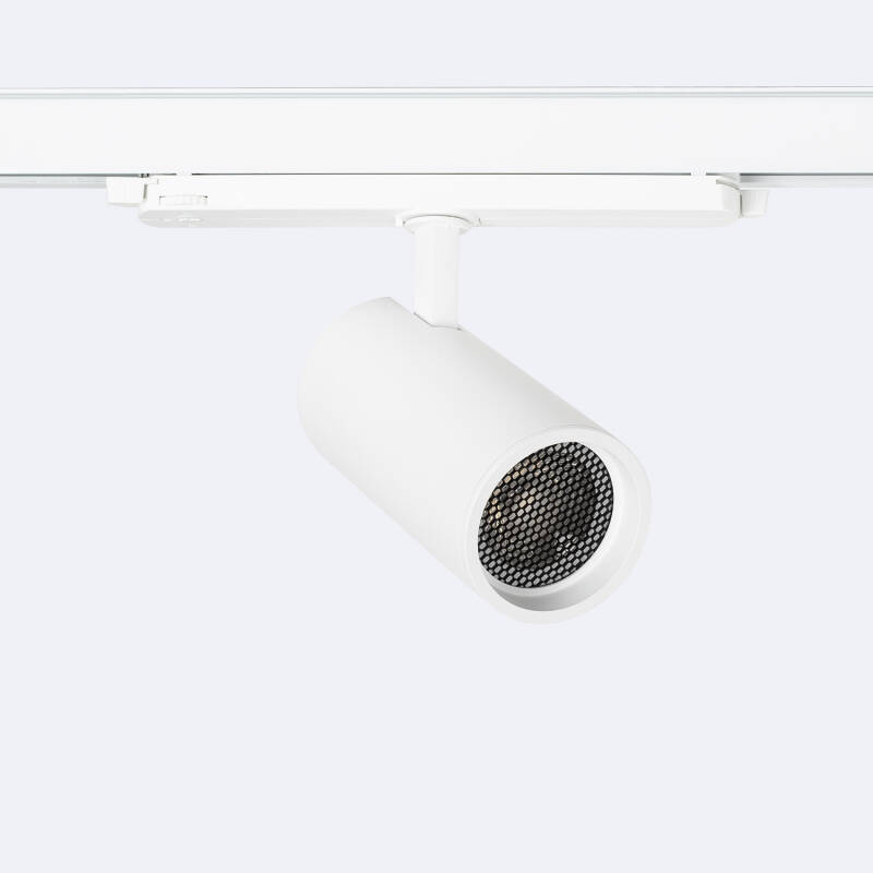 Imagen de Foco Carril LED Trifásico 30W Fasano Antideslumbramiento Regulable DALI Blanco