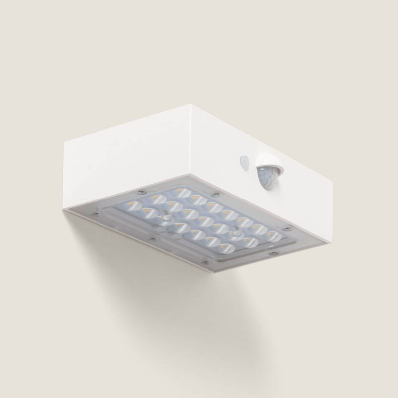 Imagem de Aplique de Parede Exterior LED 3W Iluminação Dupla Cara com Sensor PIR Karl Solar