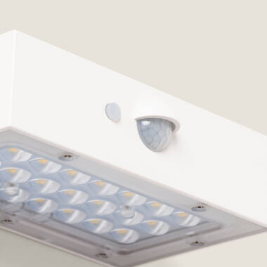 Imagem de Aplique de Parede Exterior LED 3W Iluminação Dupla Cara com Sensor PIR Karl Solar