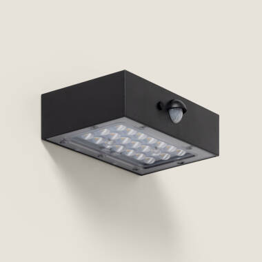 Aplique de Pared Exterior LED 3W Iluminación Doble Cara con Sensor PIR Karl Solar