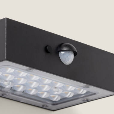 Imagem de Aplique de Parede Exterior LED 3W Iluminação Dupla Cara com Sensor PIR Karl Solar