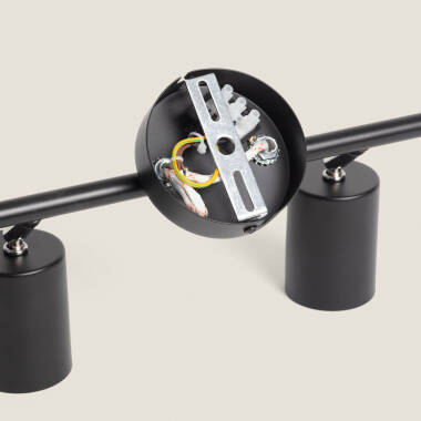 Imagem de Candeeiro de Teto Orientável em Metal com 2 focos Albus Loft