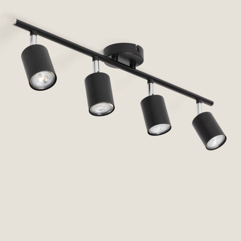 Imagen de Lámpara de Techo Orientable Metal 4 Focos Albus Loft