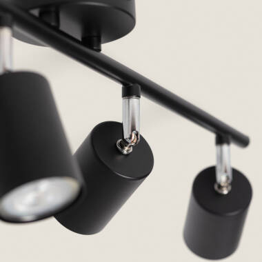 Imagen de Lámpara de Techo Orientable Metal 4 Focos Albus Loft