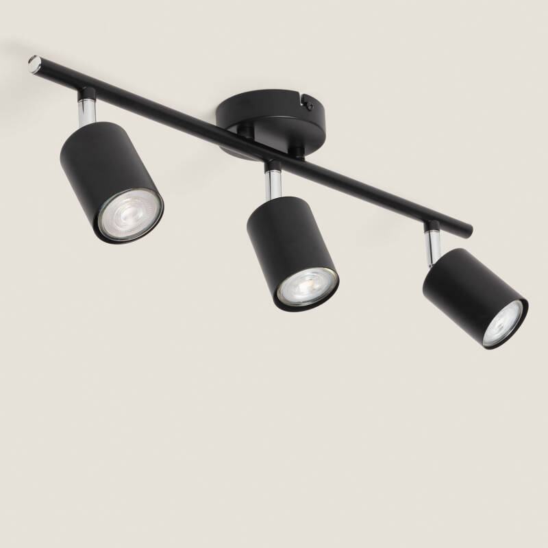 Imagen de Lámpara de Techo Orientable Metal 3 Focos Albus Loft