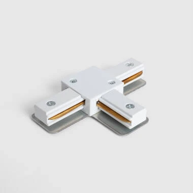 Conector Tipo T para Carril Monofásico Aluminio