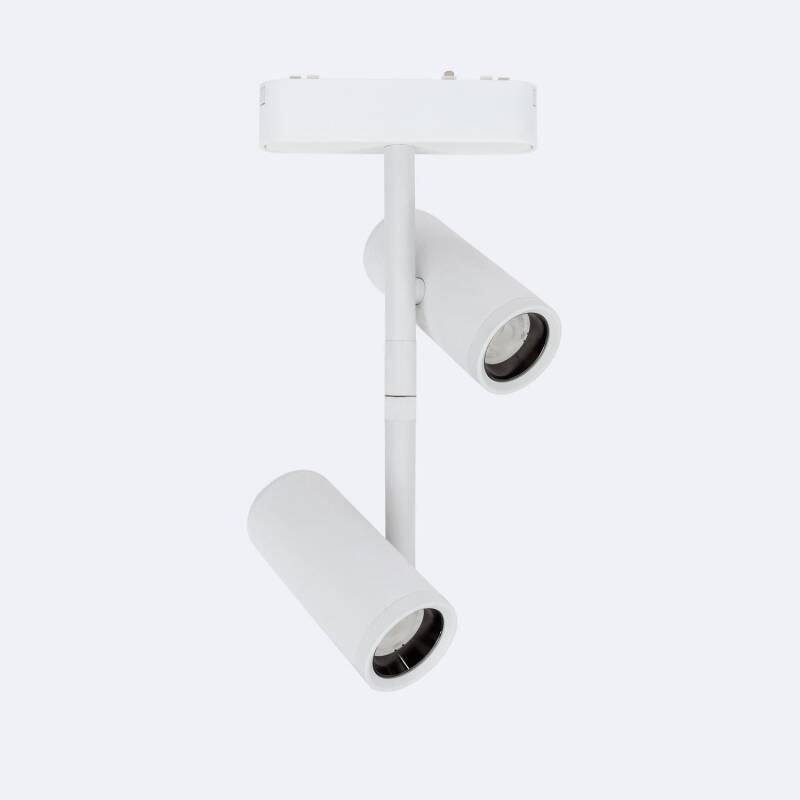 Imagem de Foco Carril Duplo Madat LED Magnético 25mm SuperSlim 16W 48V Branco