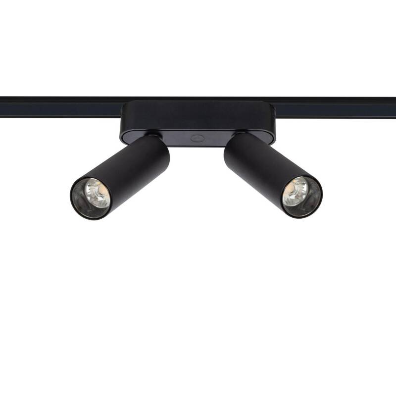Imagem de Foco Carril Duplo LED Magnético 25mm SuperSlim 14W 48V Preto