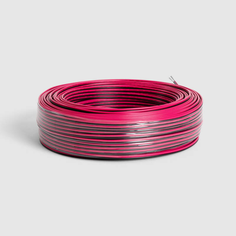 Imagem de Cabo Elétrico Plano Mangueira 2x0.5mm² para Fitas LED Monocor