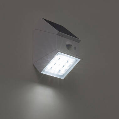Imagem de Aplique de Parede Exterior LED de 2,5 W com Sensor de Movimento PIR Twist Solar