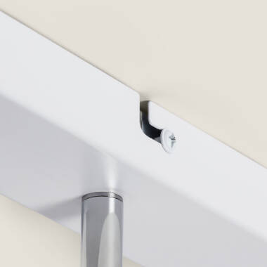 Imagen de Lámpara de Techo Orientable Metal 3 Focos Albus Nero