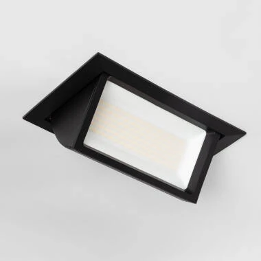 Downlight LED Rectangular Direccionable Chip OSRAM Negro