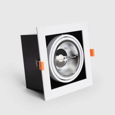 Foco Downlight LED 12W Kardan AR111 Corte 165x165 mm
