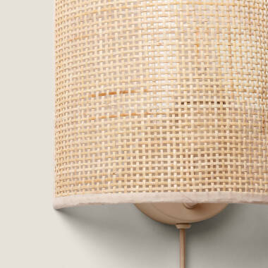 Imagem de Aplique de Parede em Rattan Olea