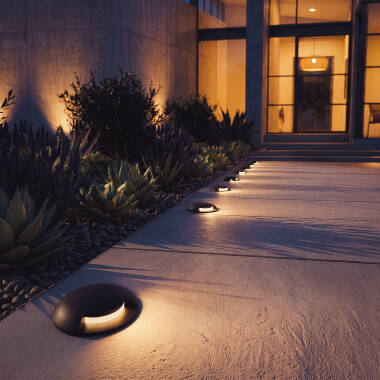 Imagen de Baliza Exterior LED 3W Empotrable Suelo 1L 24V DC
