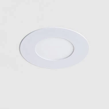 Placa LED 3W Circular SuperSlim Corte Ø 70 mm