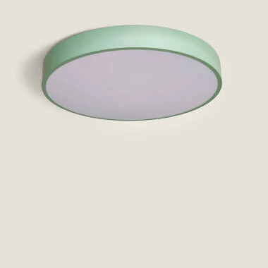 Plafón LED Circular Metal Dari Ring