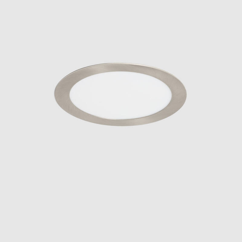 Imagen de Placa LED 15W Circular SuperSlim Corte Ø 170 mm Silver