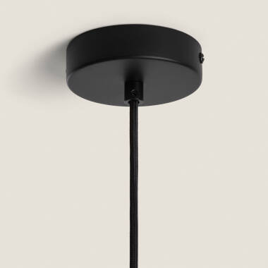 Imagen de Lámpara Colgante Metal y Madera Wawak