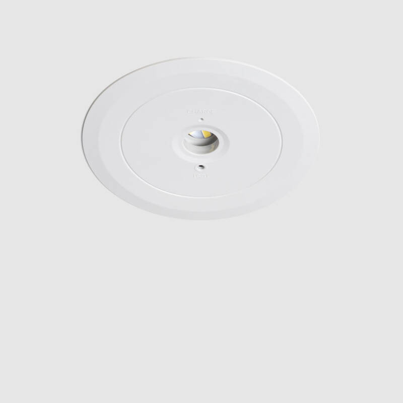 Imagem de Luz de Emergência LED Encastrável 120 lm, Corte Ø136 mm, 3 horas de autonomia