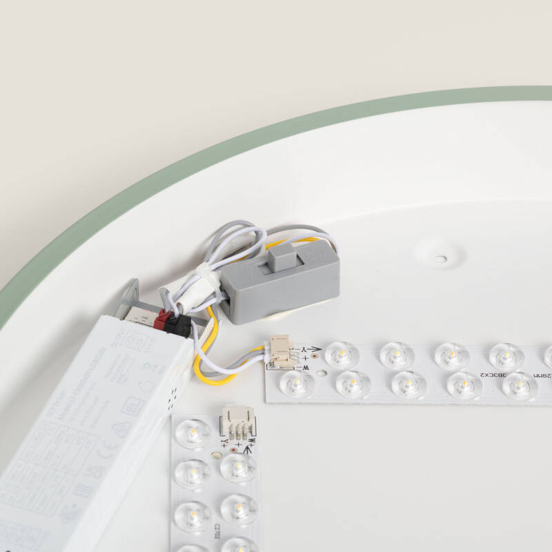 Imagem de Plafon LED Circular Metal Dari Ring