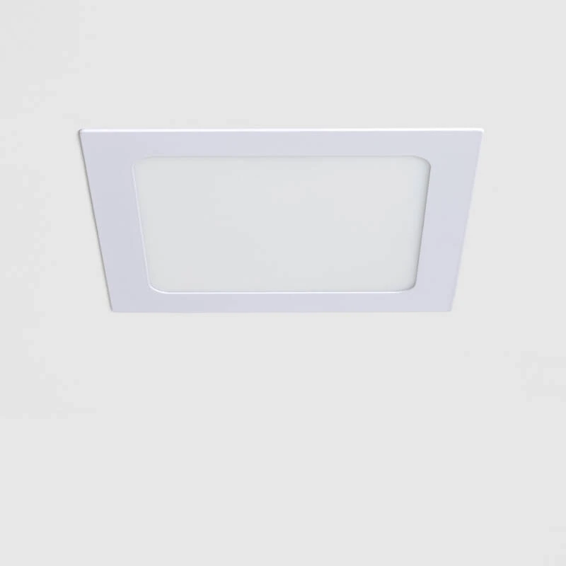 Imagen de Placa LED 12W Cuadrada SuperSlim Corte 155x155 mm