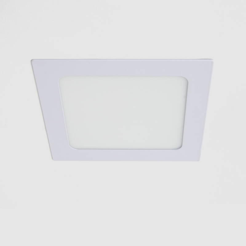 Imagen de Placa LED 9W Cuadrada SuperSlim Corte 130x130 mm