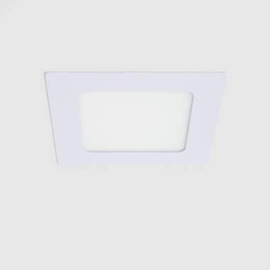 Placa LED 6W Quadrada SuperSlim Corte 105x105 mm LIFUD