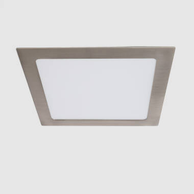 Placa LED Quadrada  SuperSlim 18W LIFUD Silver de Corte  205x205 mm
