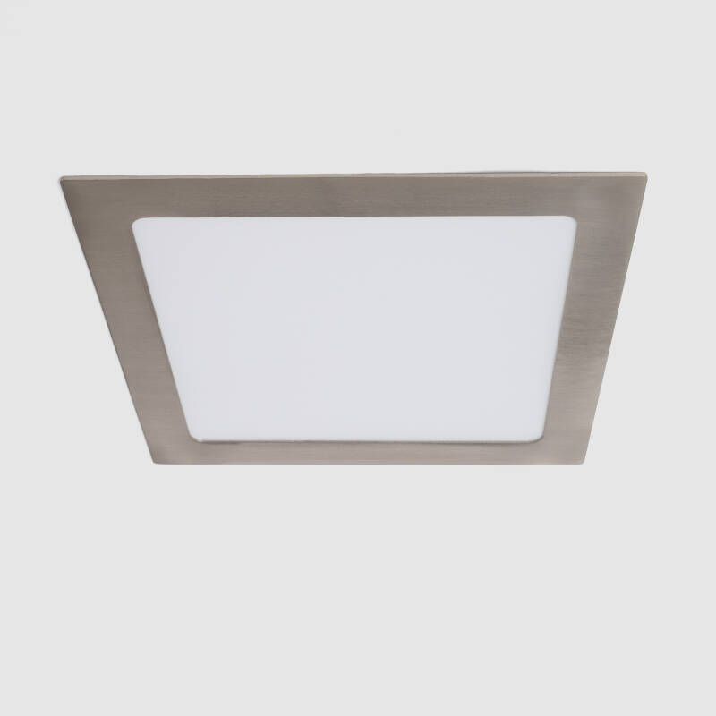 Imagem de Placa LED Quadrada SuperSlim 18W LIFUD Silver de Corte 205x205 mm