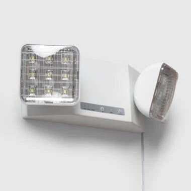 Luz de Emergência LED Twin Spotlight 8W