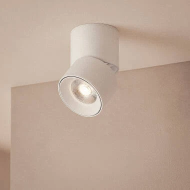Aplique LED 7W Aluminio Circular Blanco New Onuba