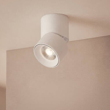 Aplique LED 7W Alumínio Circular Branco New Onuba