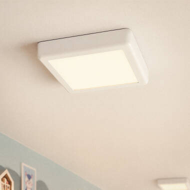 Imagem de Plafón LED 18W Quadrado Metal 225x225 mm Design White