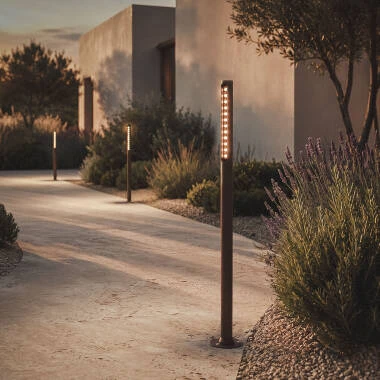 Baliza Exterior LED 9W Superfície Pé 80cm Aidan