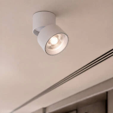 Aplique LED 30W Alumínio Circular New Onuba Branco