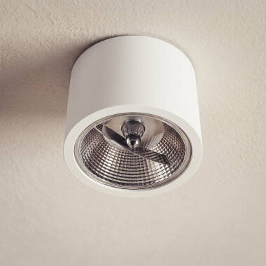 Aro Downlight Superfície Circular para Lâmpada LED GU10 AR111