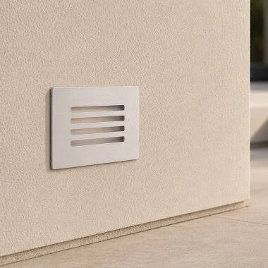 Baliza Exterior LED de 3W em Aço Inoxidável para Montagem Embutida na Parede Elis