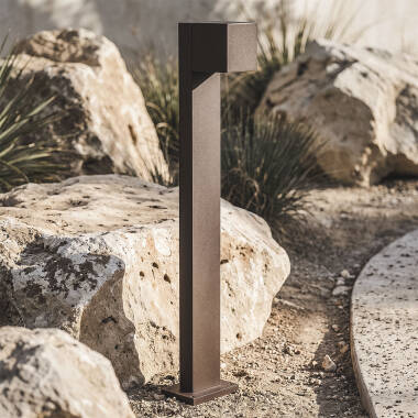Baliza Exterior LED 10W Superfície de Pé 80cm Alumínio Iridix