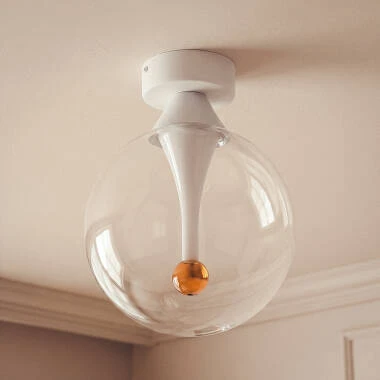 Candeeiro de Teto Vidro LED 8W Liborina