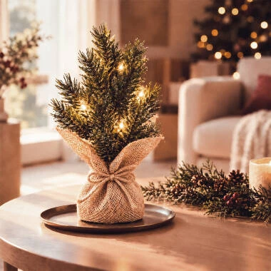 Árbol de Navidad LED con Batería Pine