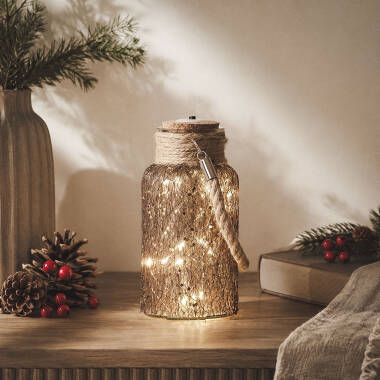 Imagen de Tarro de Cristal LED Firefly