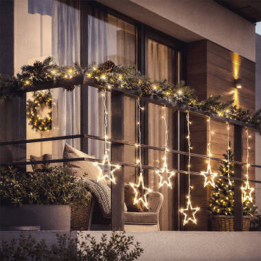 Imagen de Guirnalda Exterior LED Estrella 1.2m