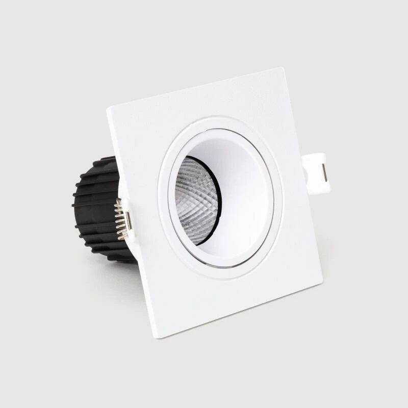 Imagem de Downlight Quadrado Inclinável LED 9 W, con Corte de Ø 75 mm